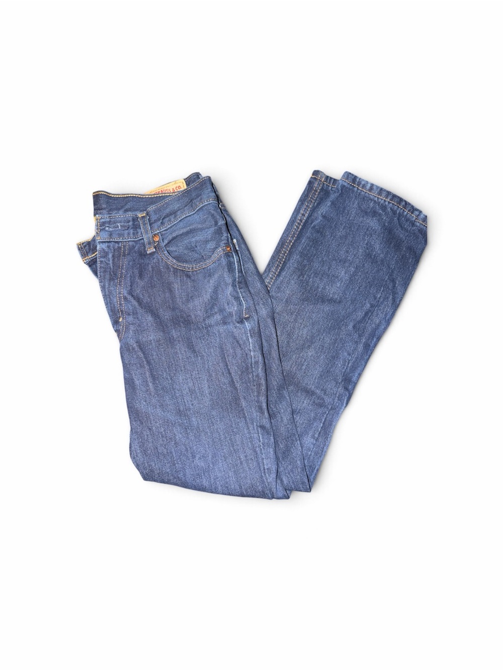 Levi's Slim Straight Blue Denim Jeans